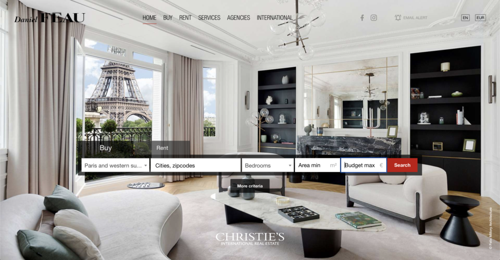 Daniel Féau, real estate agency in Paris, leader in the luxury segment